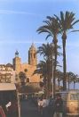 Sitges Church from street